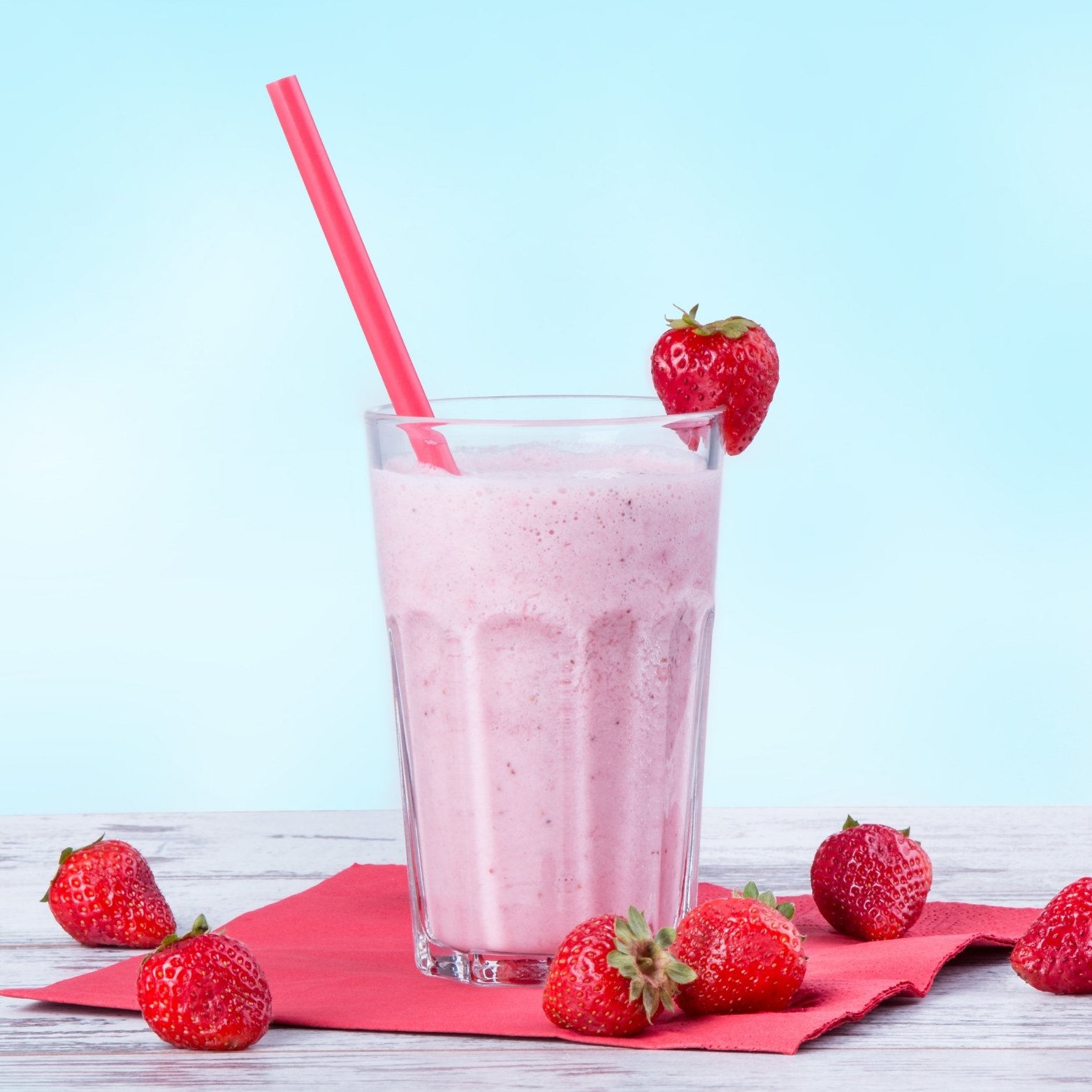 Strawberry Milk Shake 